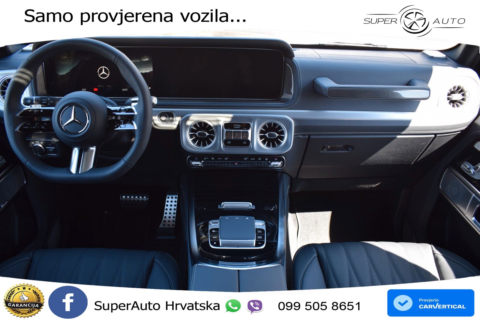 Mercedes G 450d Long (367 KS) 4MATIC 9G-TRONIC Superior LED+GR SJED+ACC