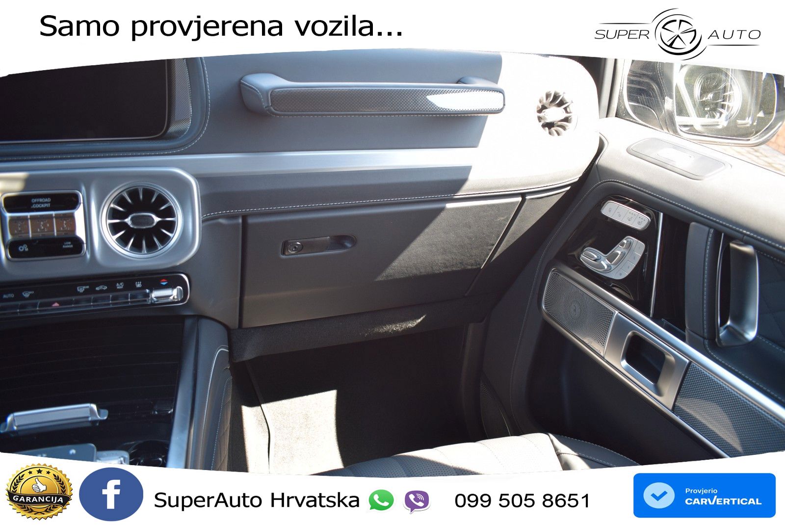 Mercedes G 450d Long (367 KS) 4MATIC 9G-TRONIC Superior LED+GR SJED+ACC