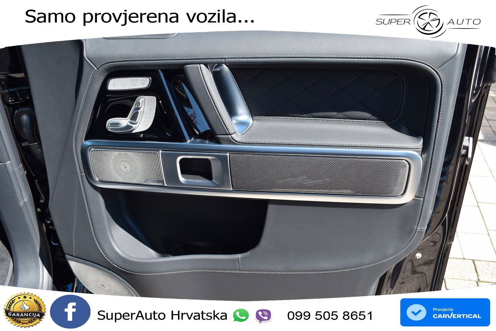 Mercedes G 450d Long (367 KS) 4MATIC 9G-TRONIC Superior LED+GR SJED+ACC