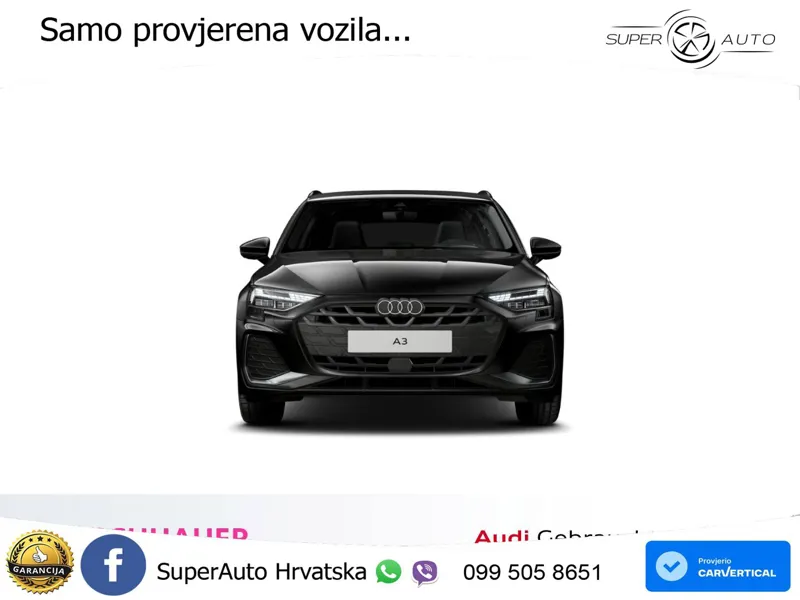 Audi A3 35 TFSI (150 KS) S tronic S line LED+GR SJED+ACC