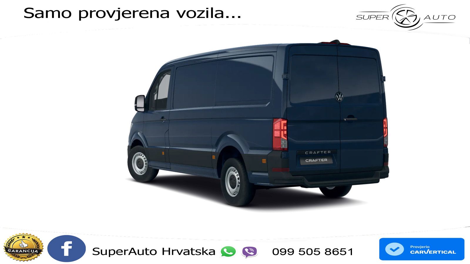 Volkswagen Crafter Kasten 35 2.0 TDI MITTELLANG FWD KAMERA 140 KS