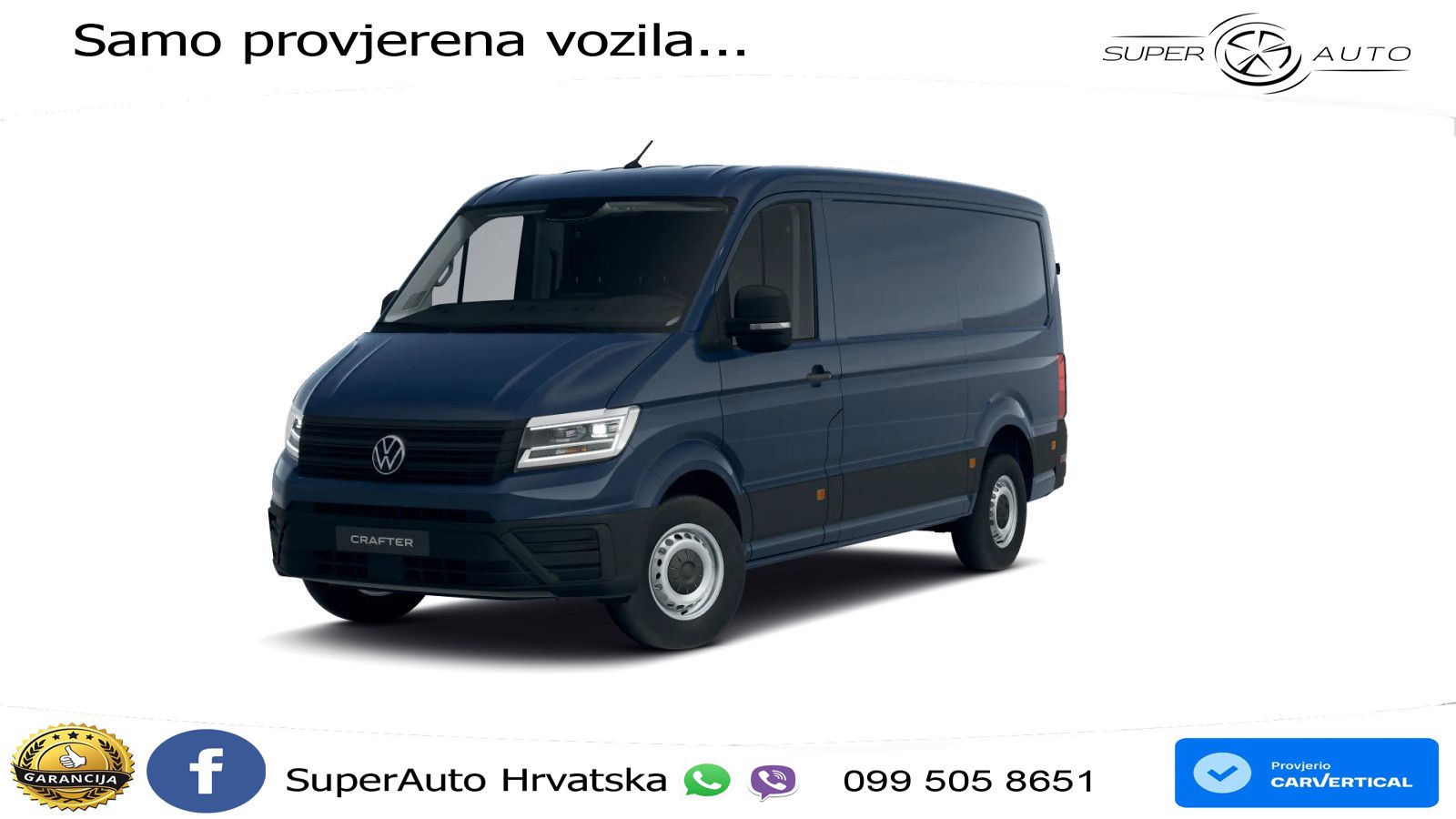 Volkswagen Crafter Kasten 35 2.0 TDI MITTELLANG FWD KAMERA 140 KS