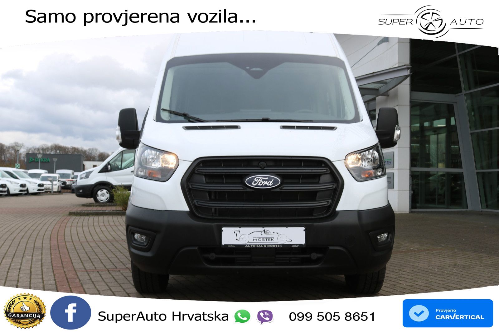 Ford Transit 350 L4H3 Trend Doka Mixto Extralang 129 KS