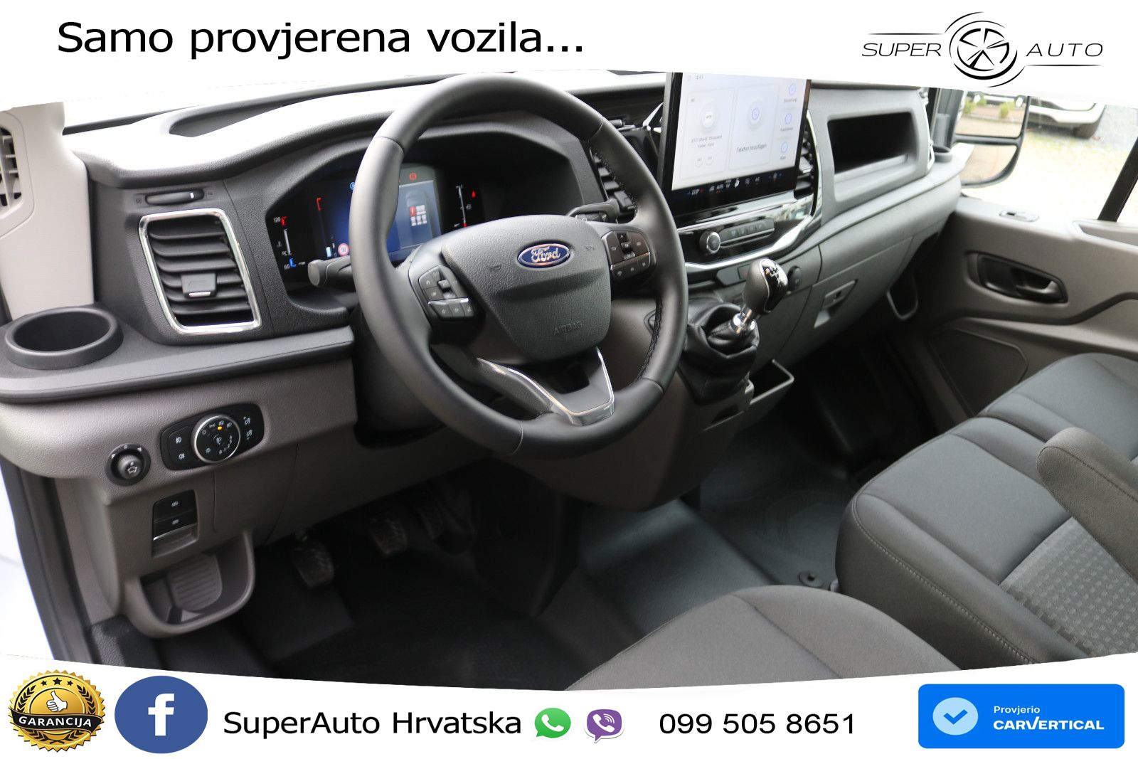 Ford Transit 350 L4H3 Trend Doka Mixto Extralang 129 KS