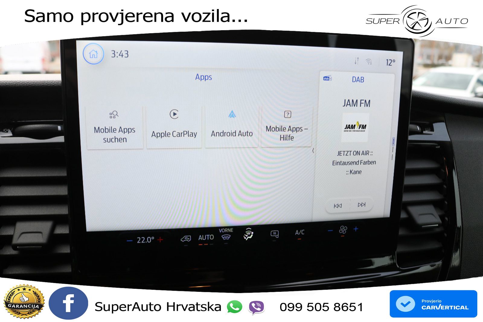 Ford Transit 350 L4H3 Trend Doka Mixto Extralang 129 KS