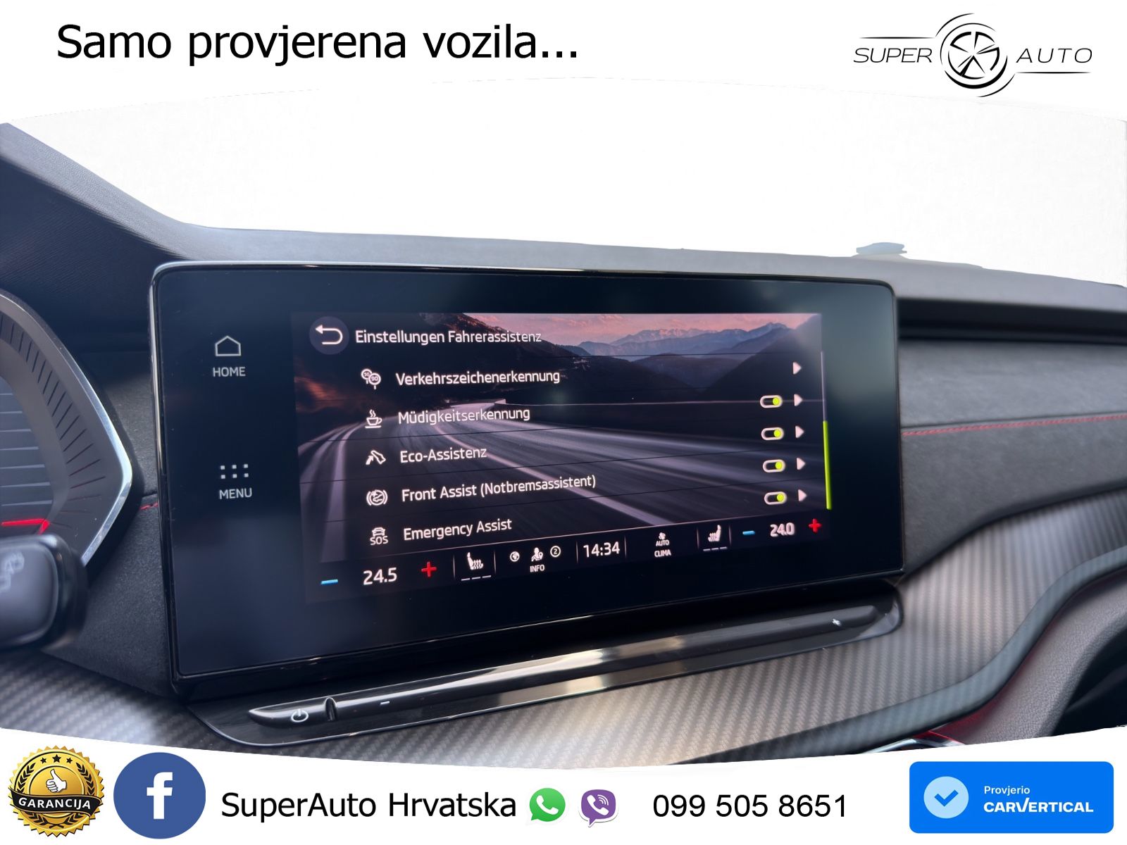 Škoda Octavia Combi RS 2.0 TSI (245 KS) DSG LED+GR SJED+ACC