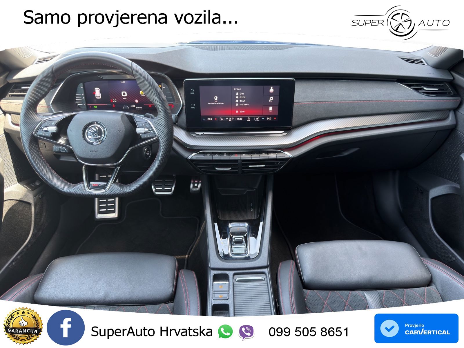 Škoda Octavia Combi RS 2.0 TSI (245 KS) DSG LED+GR SJED+ACC
