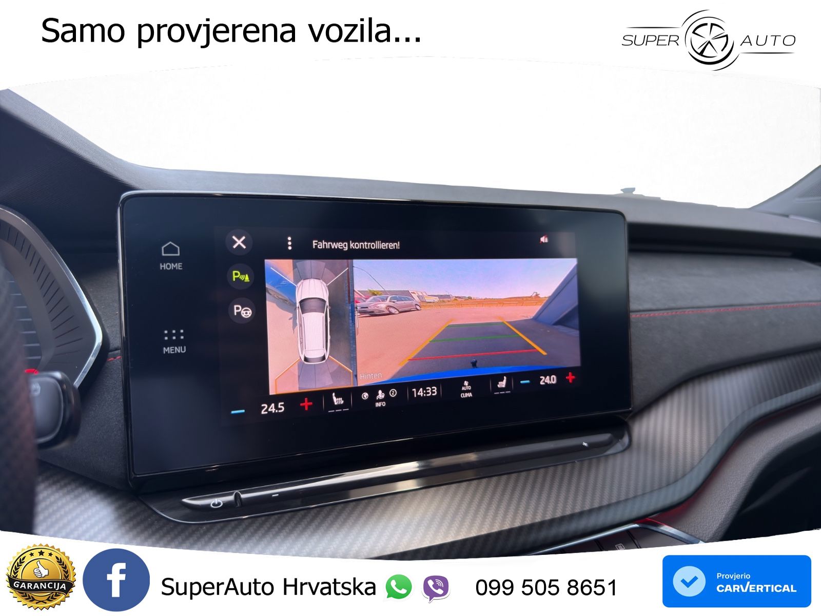 Škoda Octavia Combi RS 2.0 TSI (245 KS) DSG LED+GR SJED+ACC