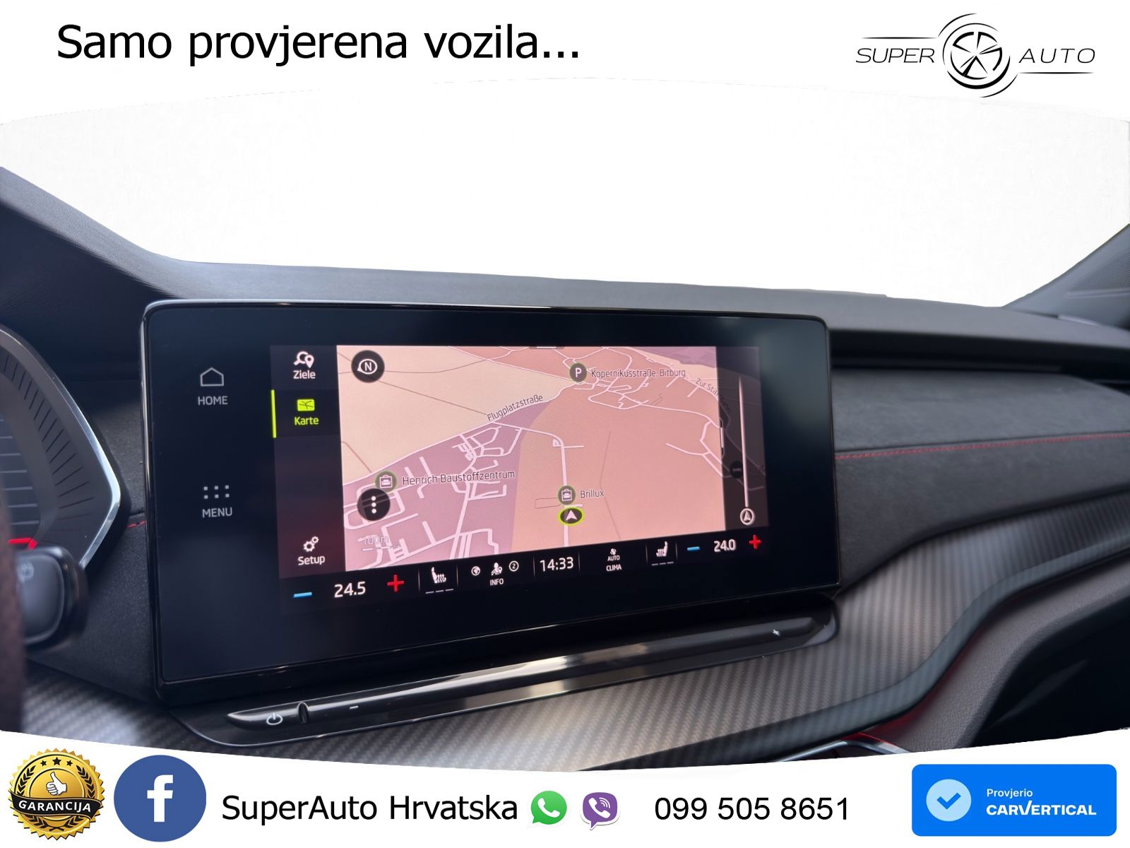 Škoda Octavia Combi RS 2.0 TSI (245 KS) DSG LED+GR SJED+ACC
