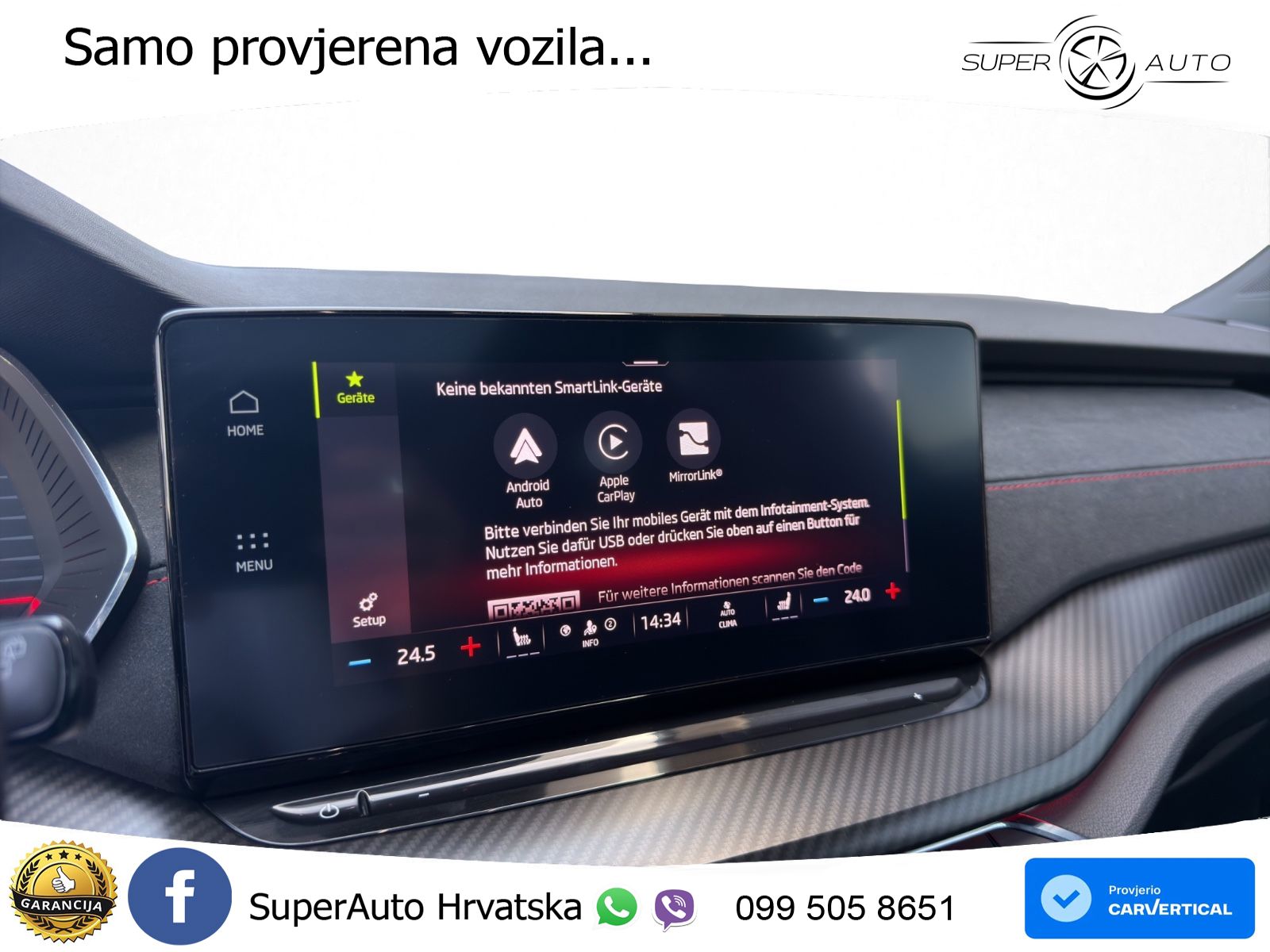 Škoda Octavia Combi RS 2.0 TSI (245 KS) DSG LED+GR SJED+ACC