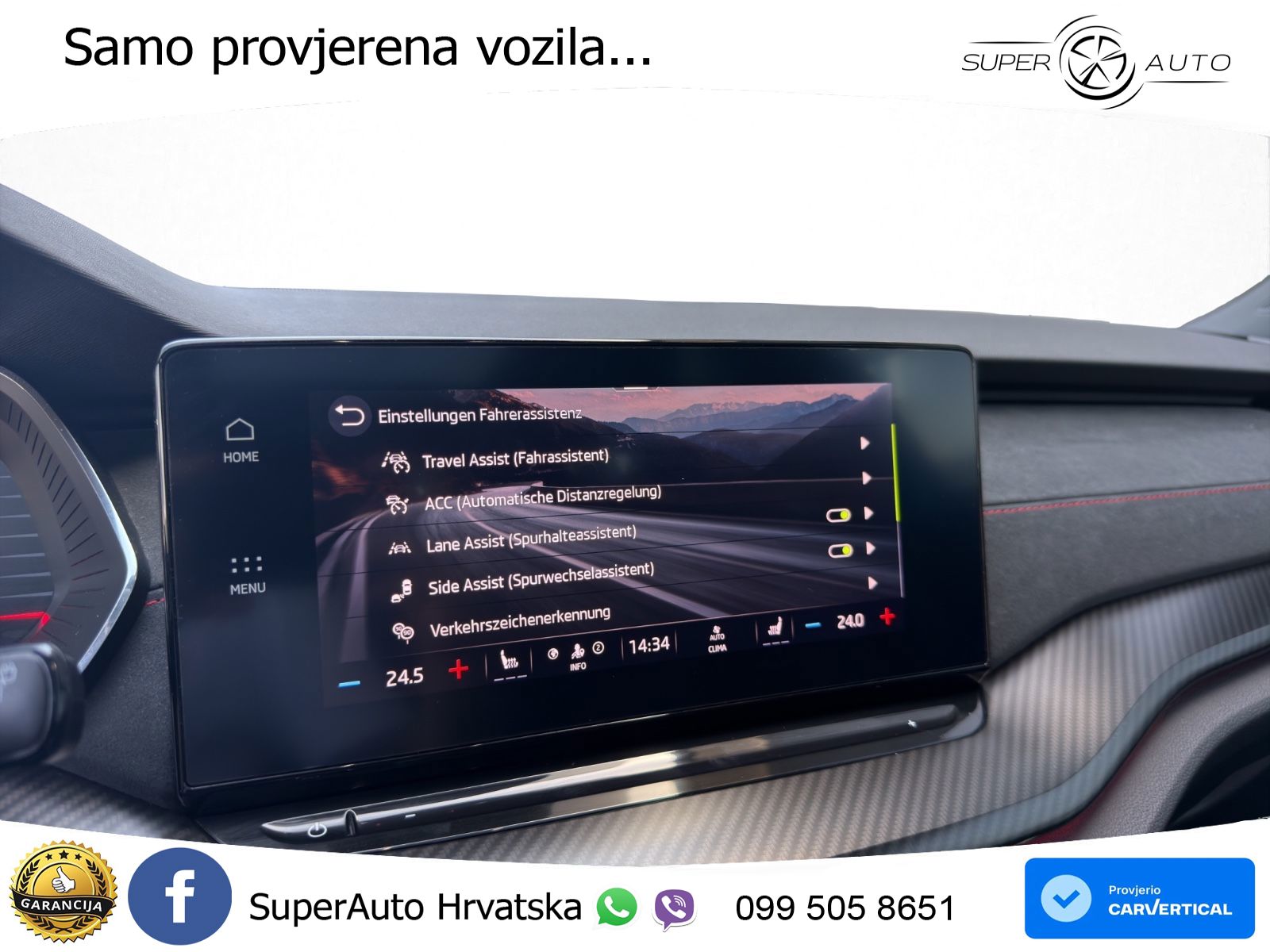 Škoda Octavia Combi RS 2.0 TSI (245 KS) DSG LED+GR SJED+ACC