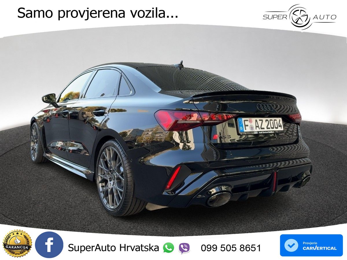 Audi RS3 Sedan 2.5 TFSI (400 KS) quattro S tronic LED+GR SJED+ACC