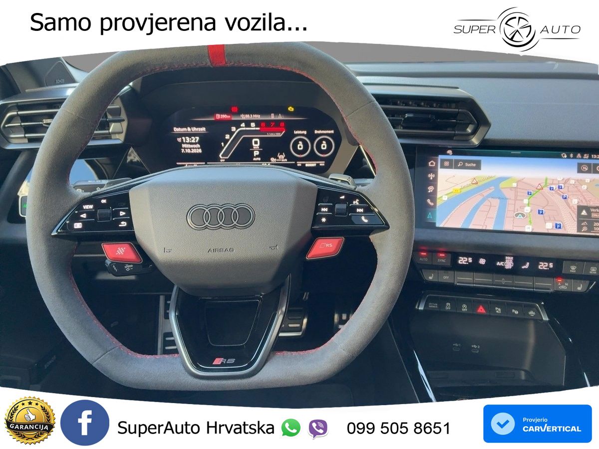 Audi RS3 Sedan 2.5 TFSI (400 KS) quattro S tronic LED+GR SJED+ACC