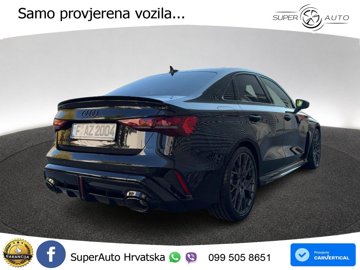 Audi RS3 Sedan 2.5 TFSI (400 KS) quattro S tronic LED+GR SJED+ACC