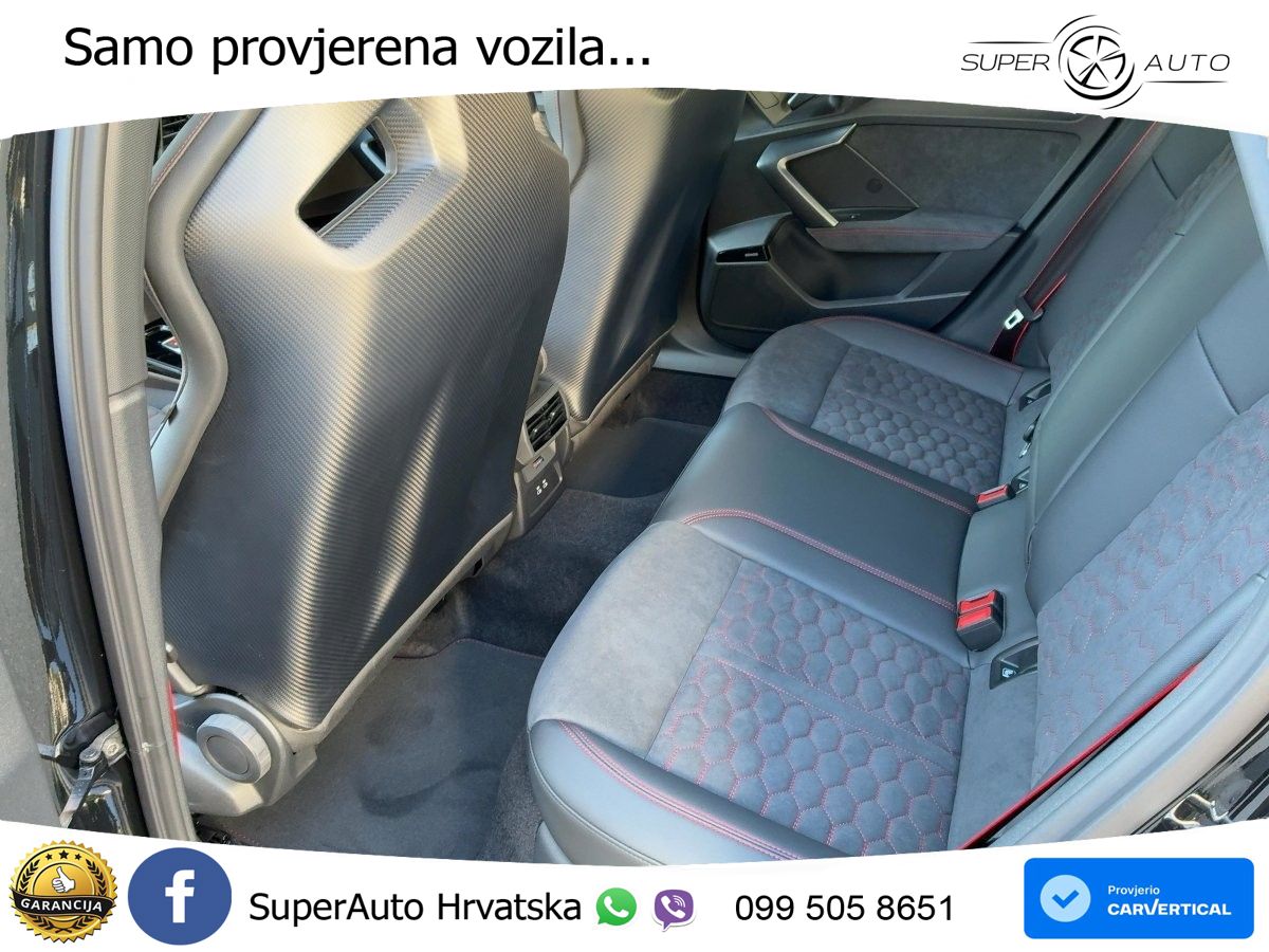 Audi RS3 Sedan 2.5 TFSI (400 KS) quattro S tronic LED+GR SJED+ACC