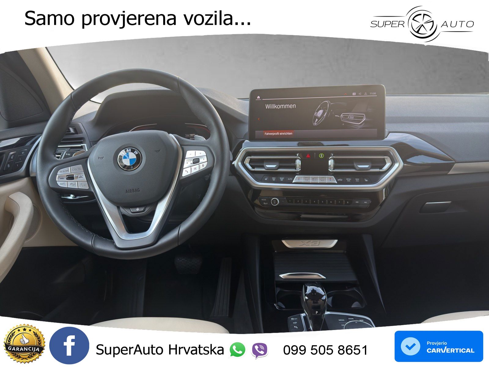 BMW X3 30d xDrive Steptronic ACC+HEAD+GR SJED+360+PANO