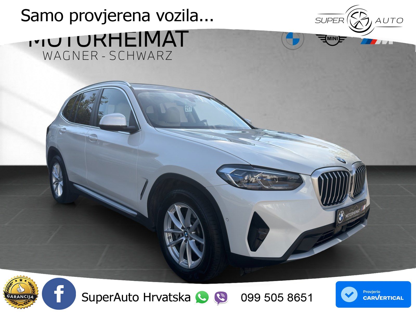 BMW X3 30d xDrive Steptronic ACC+HEAD+GR SJED+360+PANO