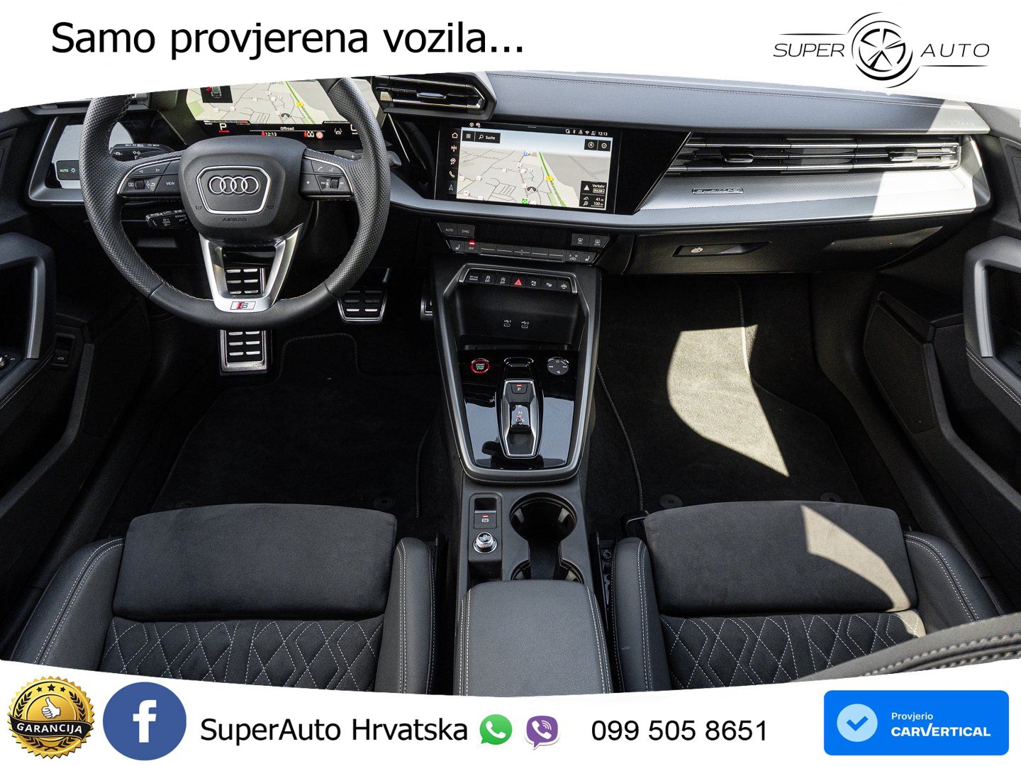 Audi S3 2.0 TFSI (333 KS) quattro S tronic MATRIX+GR SJED+KAM