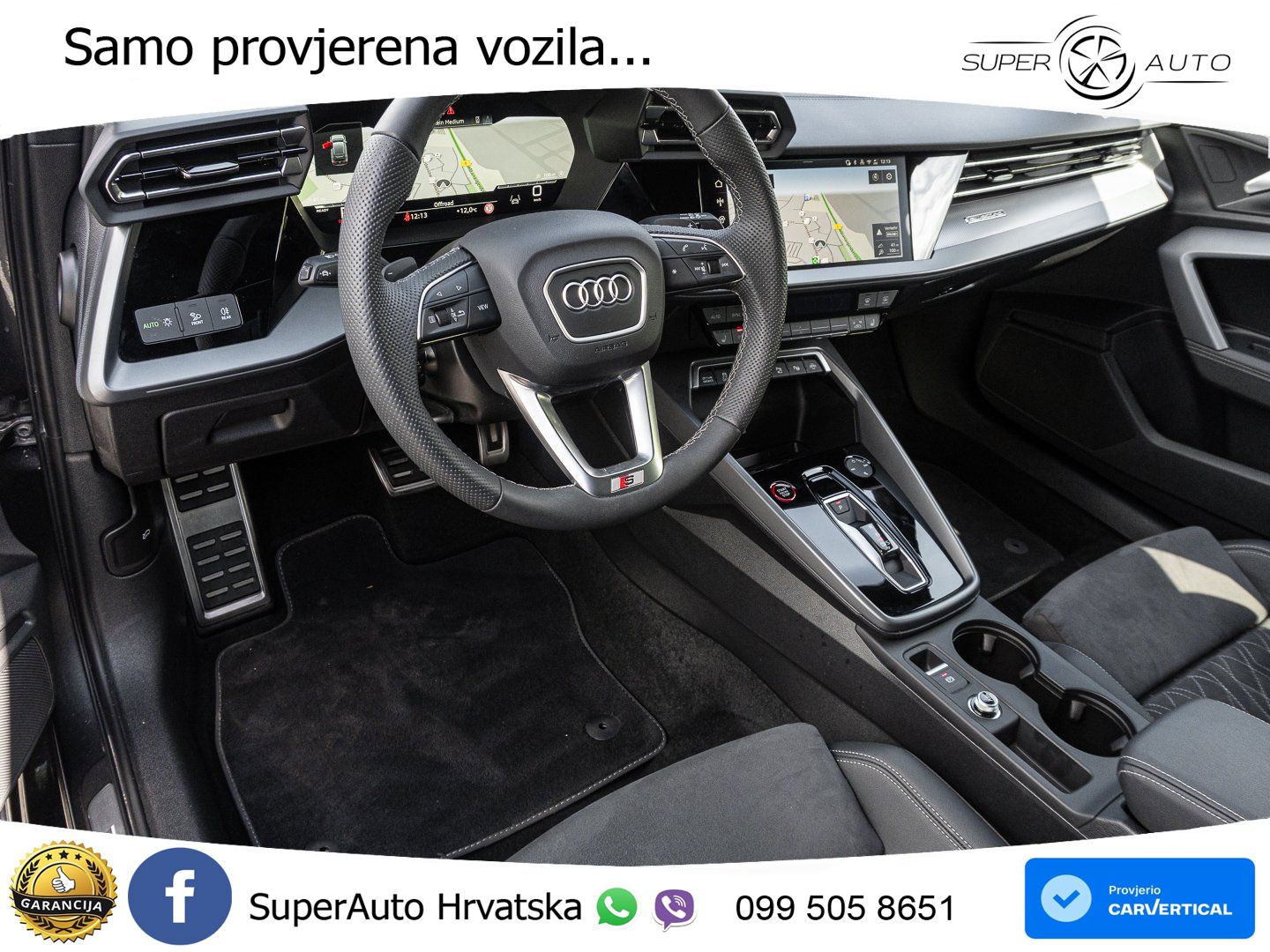 Audi S3 2.0 TFSI (333 KS) quattro S tronic MATRIX+GR SJED+KAM
