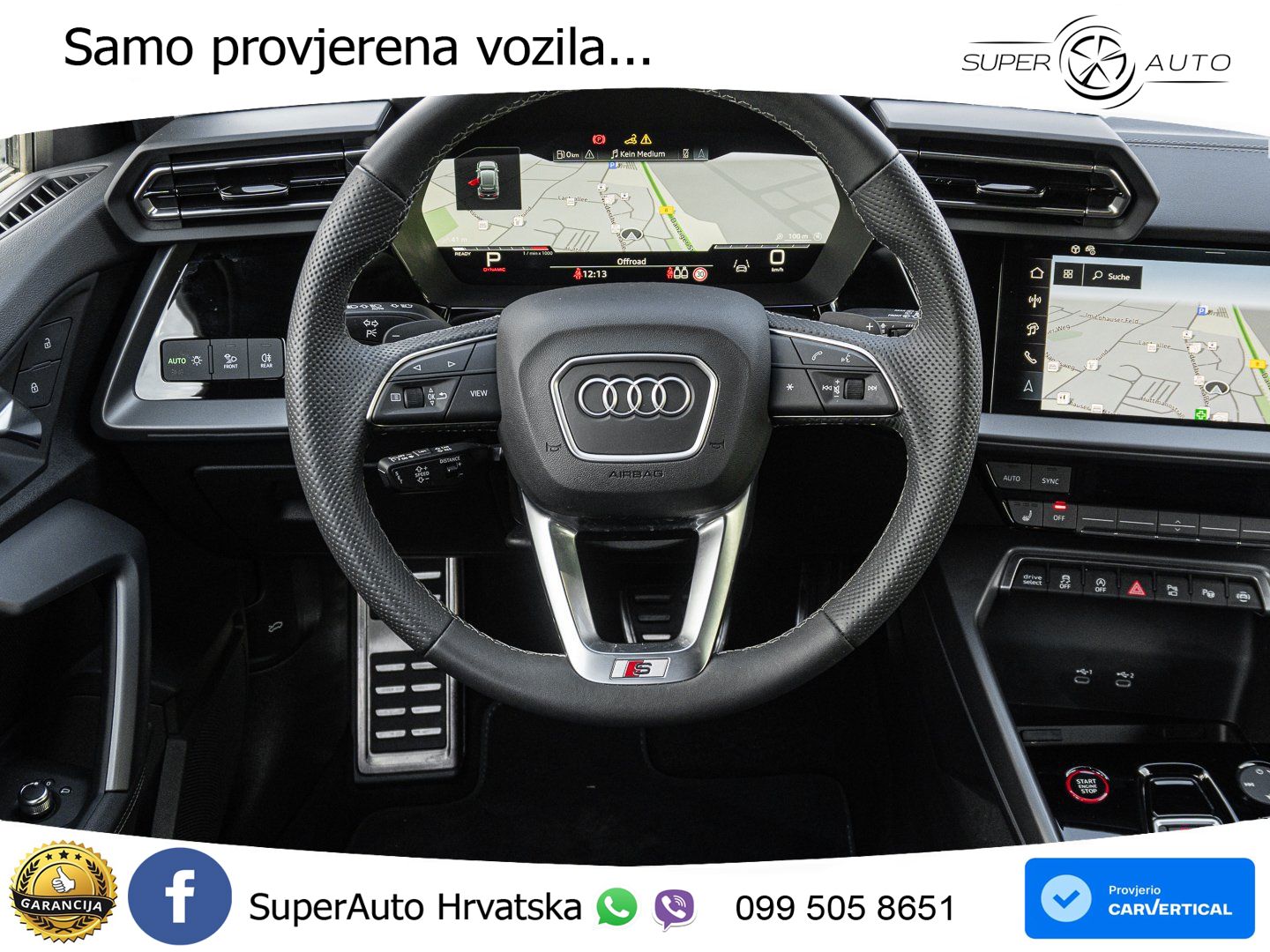Audi S3 2.0 TFSI (333 KS) quattro S tronic MATRIX+GR SJED+KAM