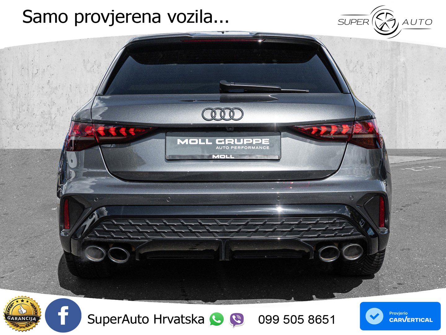 Audi S3 2.0 TFSI (333 KS) quattro S tronic MATRIX+GR SJED+KAM