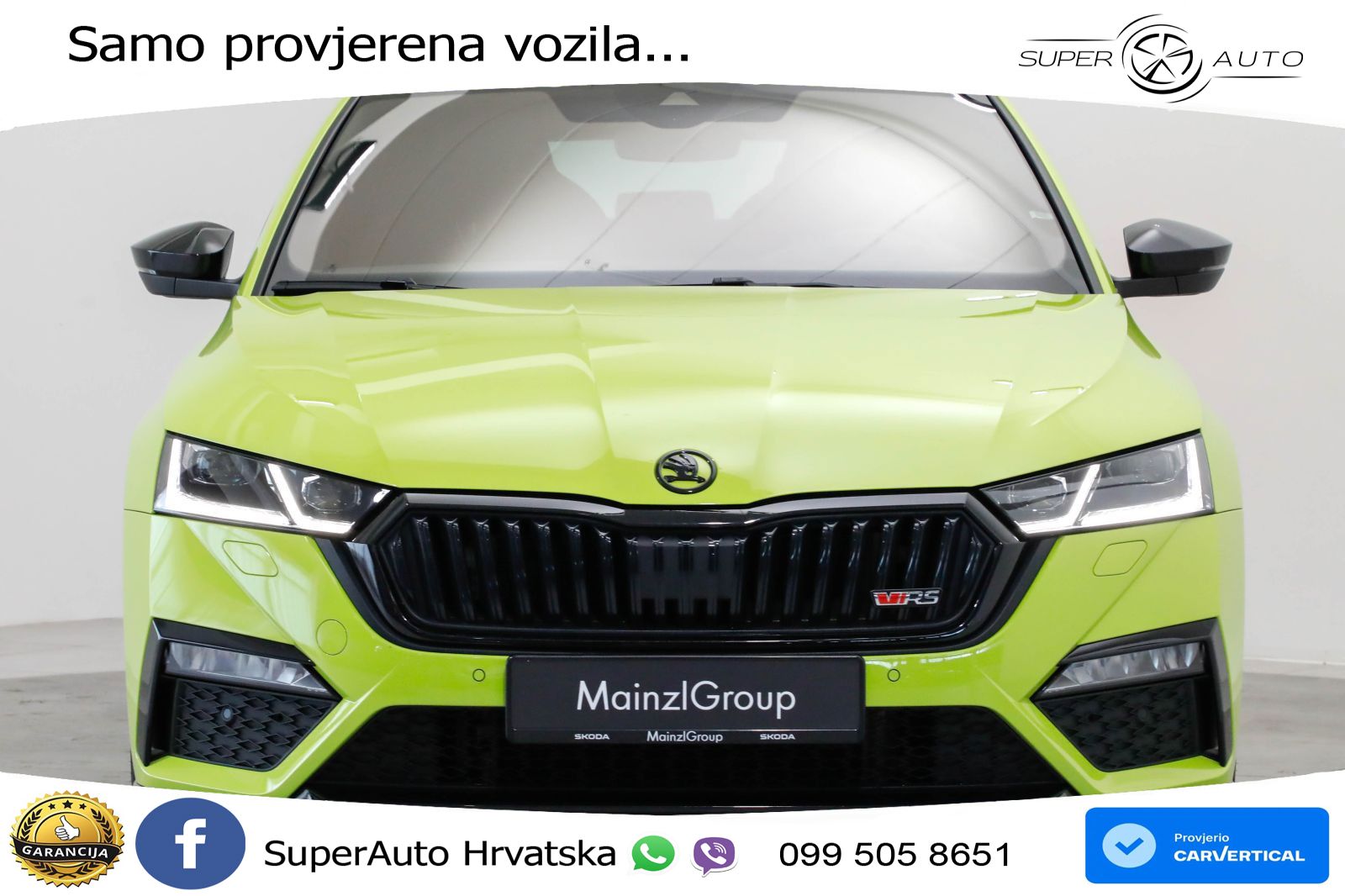 Škoda Octavia Combi RS 2.0 TDI (200 KS) DSG LED+GR SJED+ACC