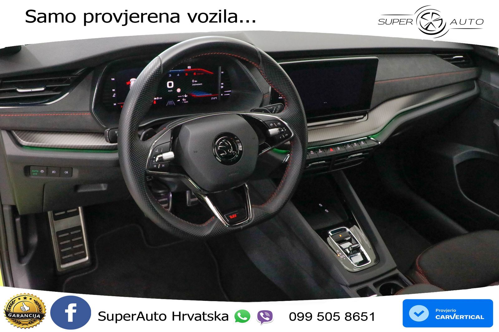 Škoda Octavia Combi RS 2.0 TDI (200 KS) DSG LED+GR SJED+ACC