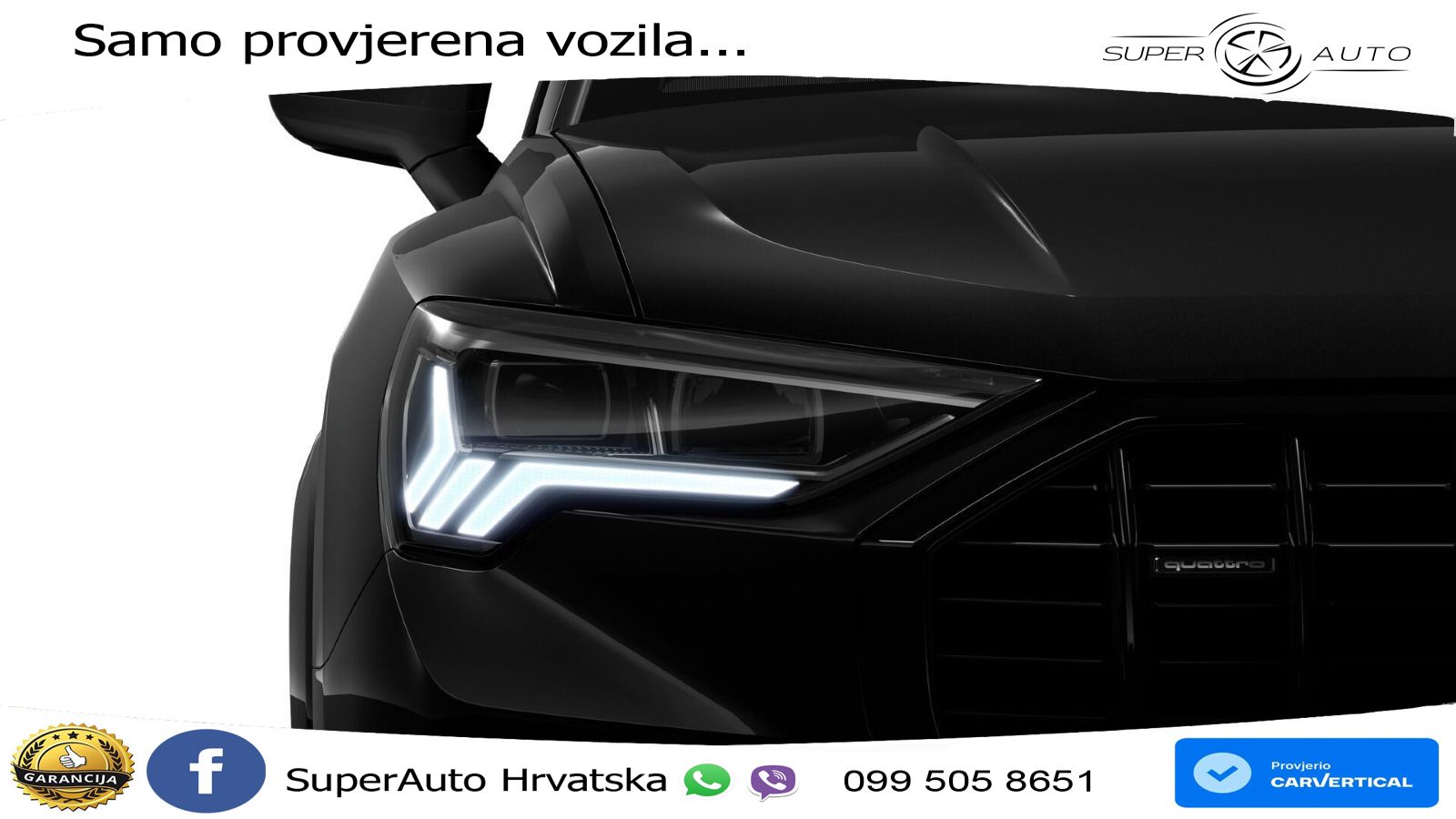 Audi Q3 40 TFSI (190 KS) quattro S tronic S line LED+GR SJED+ACC
