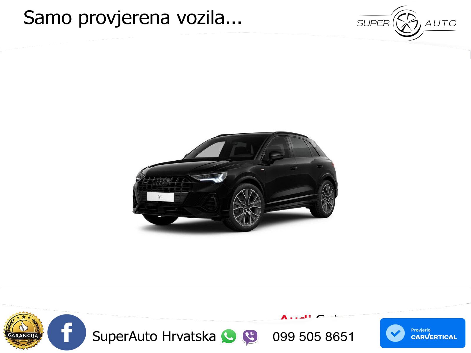 Audi Q3 40 TFSI (190 KS) quattro S tronic S line LED+GR SJED+ACC