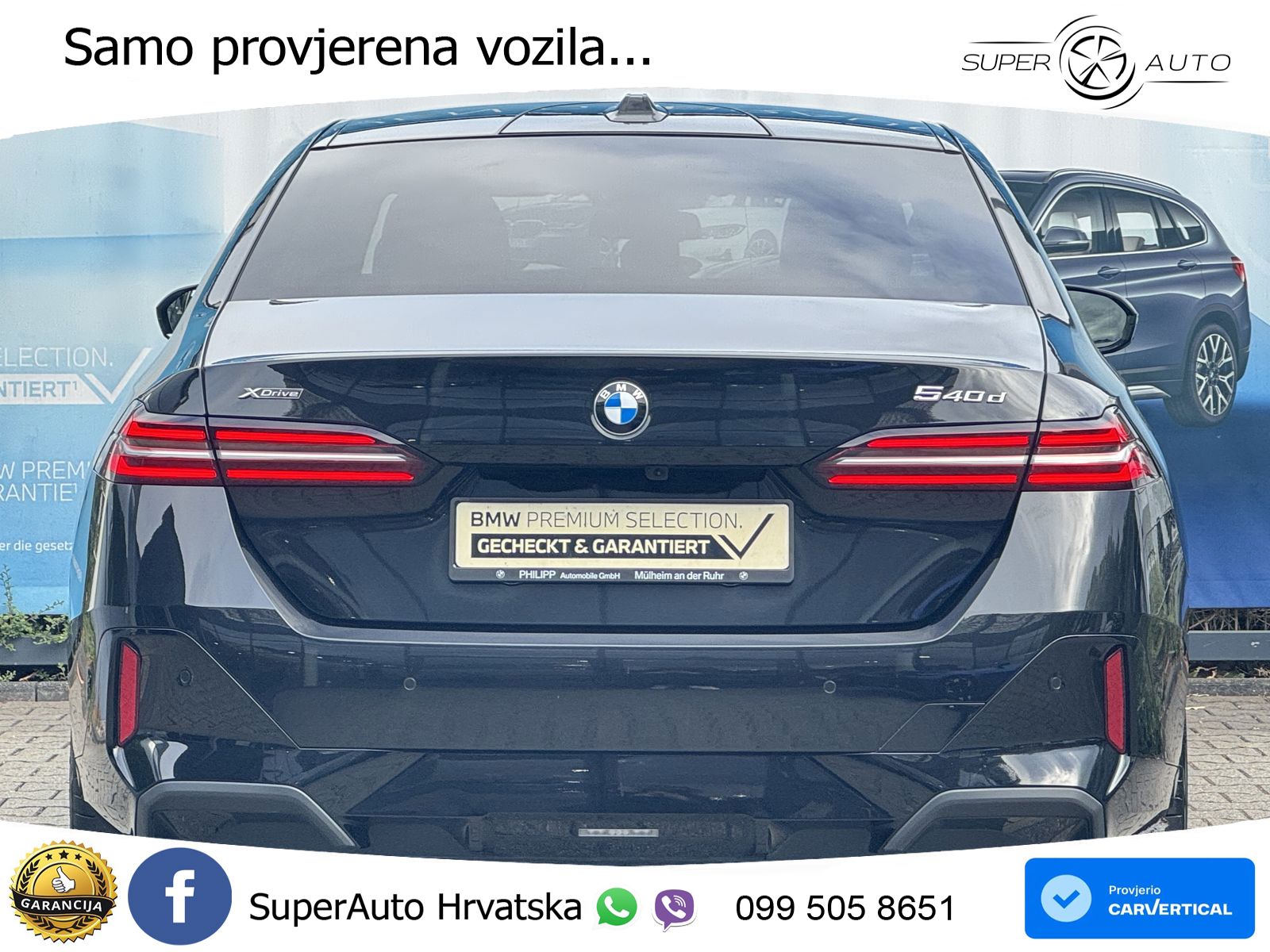 BMW 540d (303 KS) xDrive Steptronic M Sport LED+GR SJED+ACC