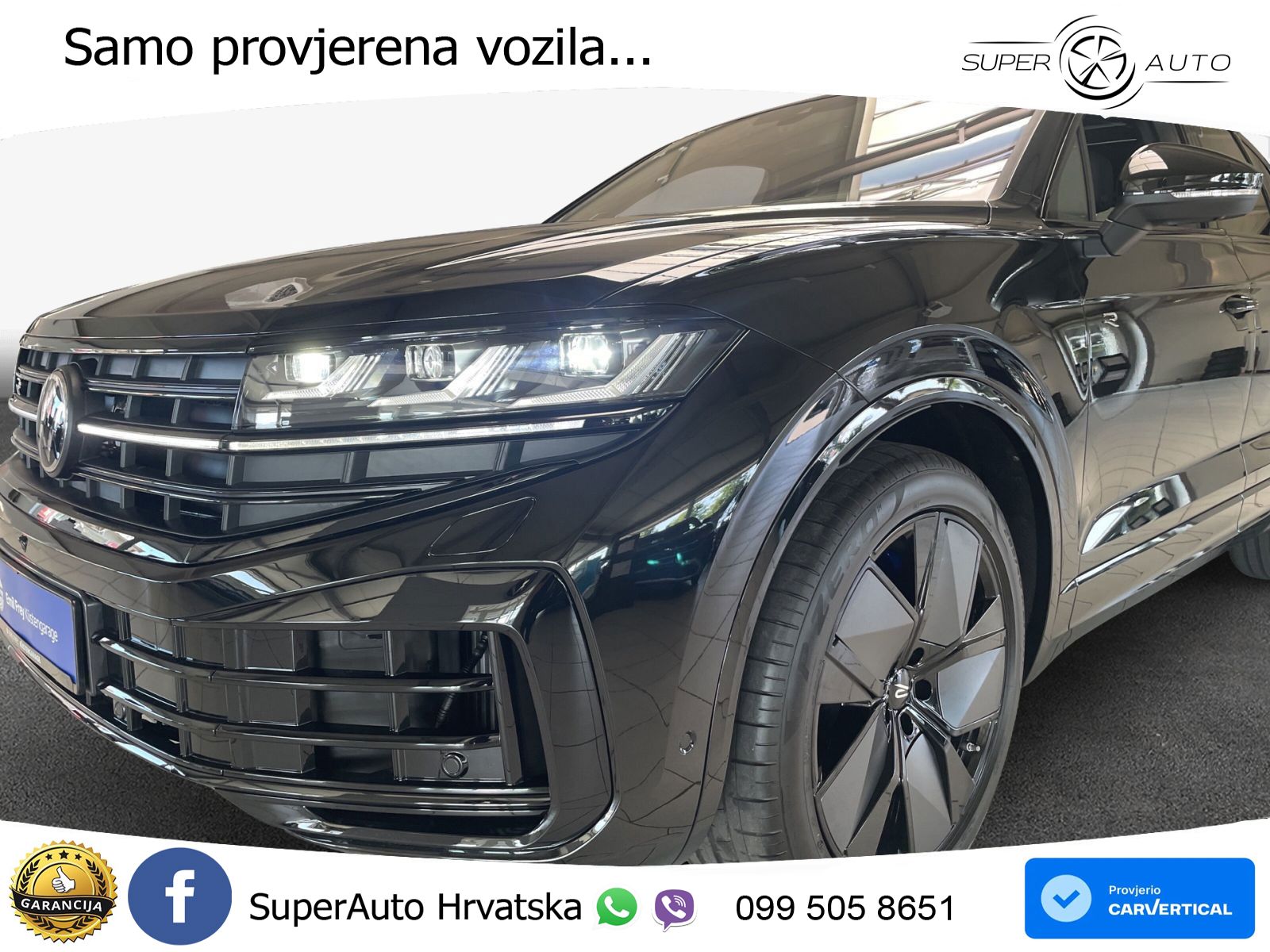 Volkswagen Touareg R 3.0 V6 TFSI (462 KS) 4MOTION Tiptronic ZRAČNI+ACC+GR SJED+KAM+PANO