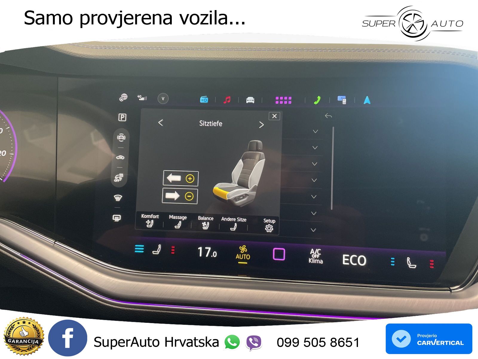 Volkswagen Touareg R 3.0 V6 TFSI (462 KS) 4MOTION Tiptronic ZRAČNI+ACC+GR SJED+KAM+PANO