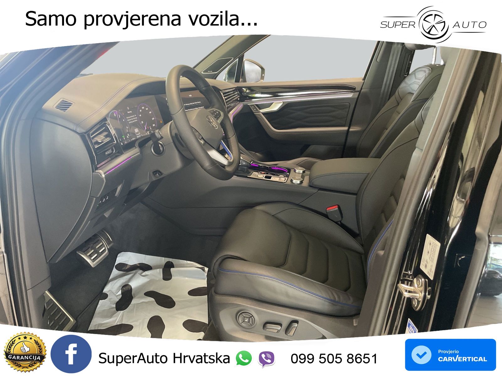 Volkswagen Touareg R 3.0 V6 TFSI (462 KS) 4MOTION Tiptronic ZRAČNI+ACC+GR SJED+KAM+PANO