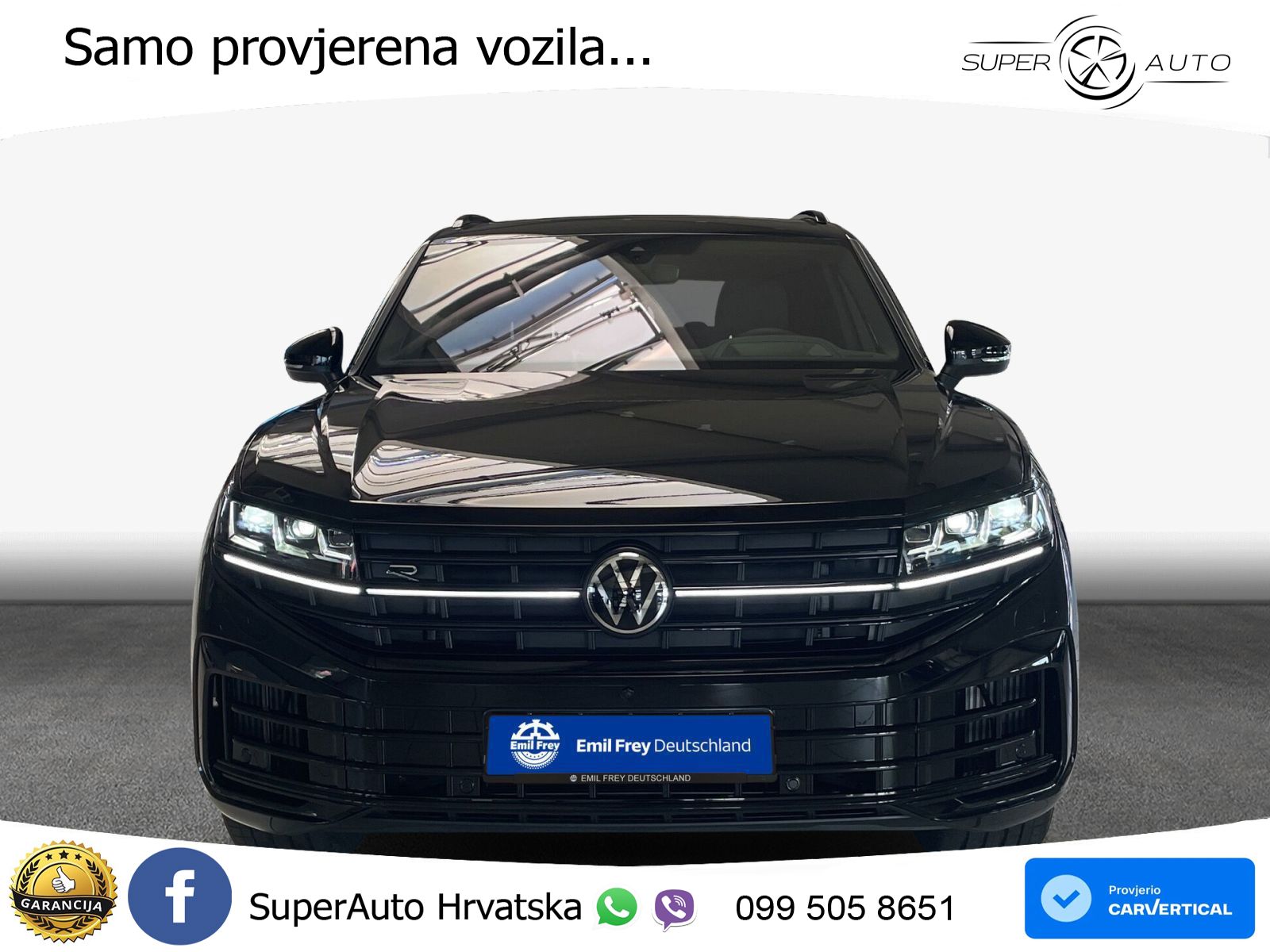 Volkswagen Touareg R 3.0 V6 TFSI (462 KS) 4MOTION Tiptronic ZRAČNI+ACC+GR SJED+KAM+PANO
