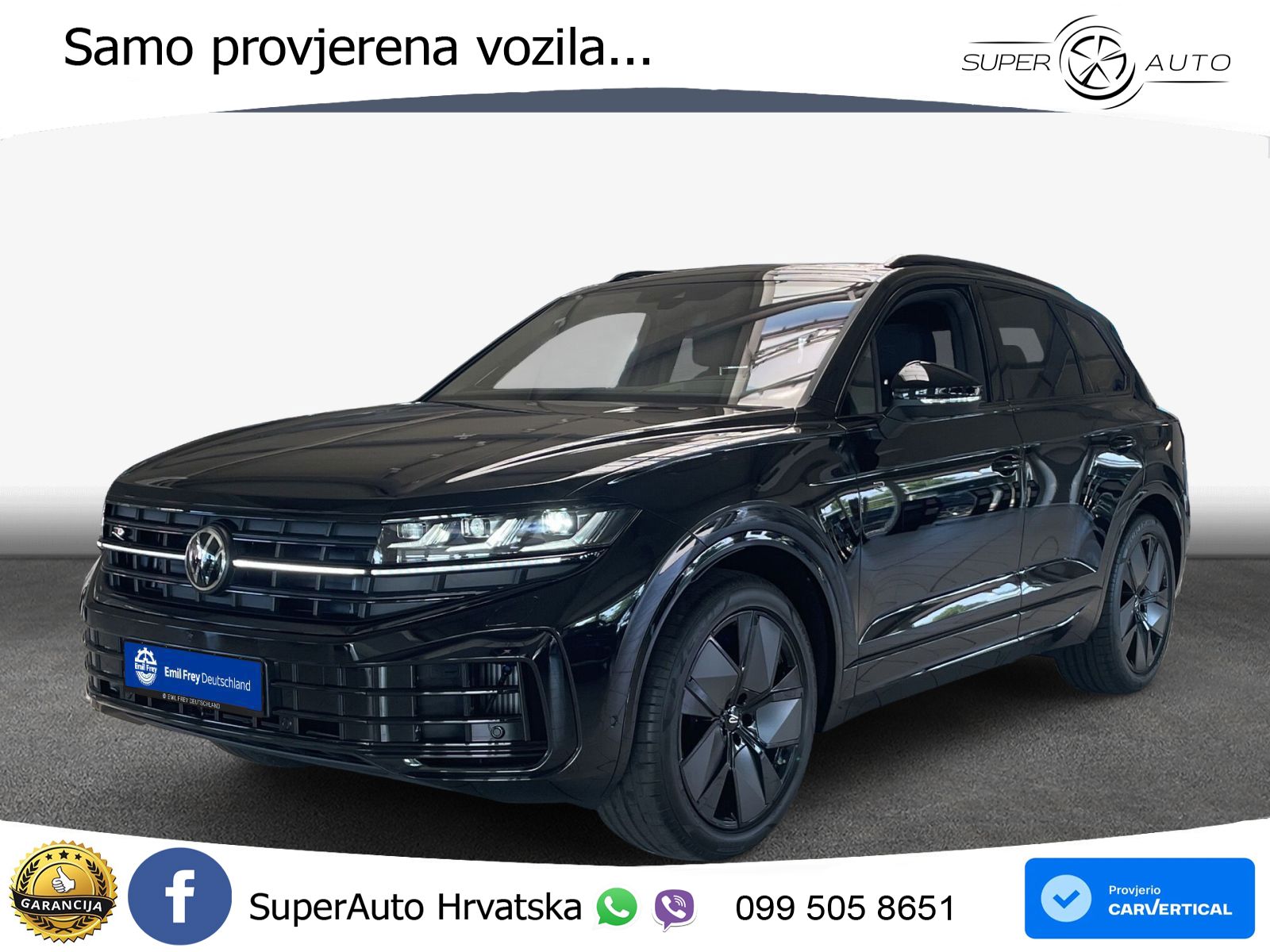 Volkswagen Touareg R 3.0 V6 TFSI (462 KS) 4MOTION Tiptronic ZRAČNI+ACC+GR SJED+KAM+PANO