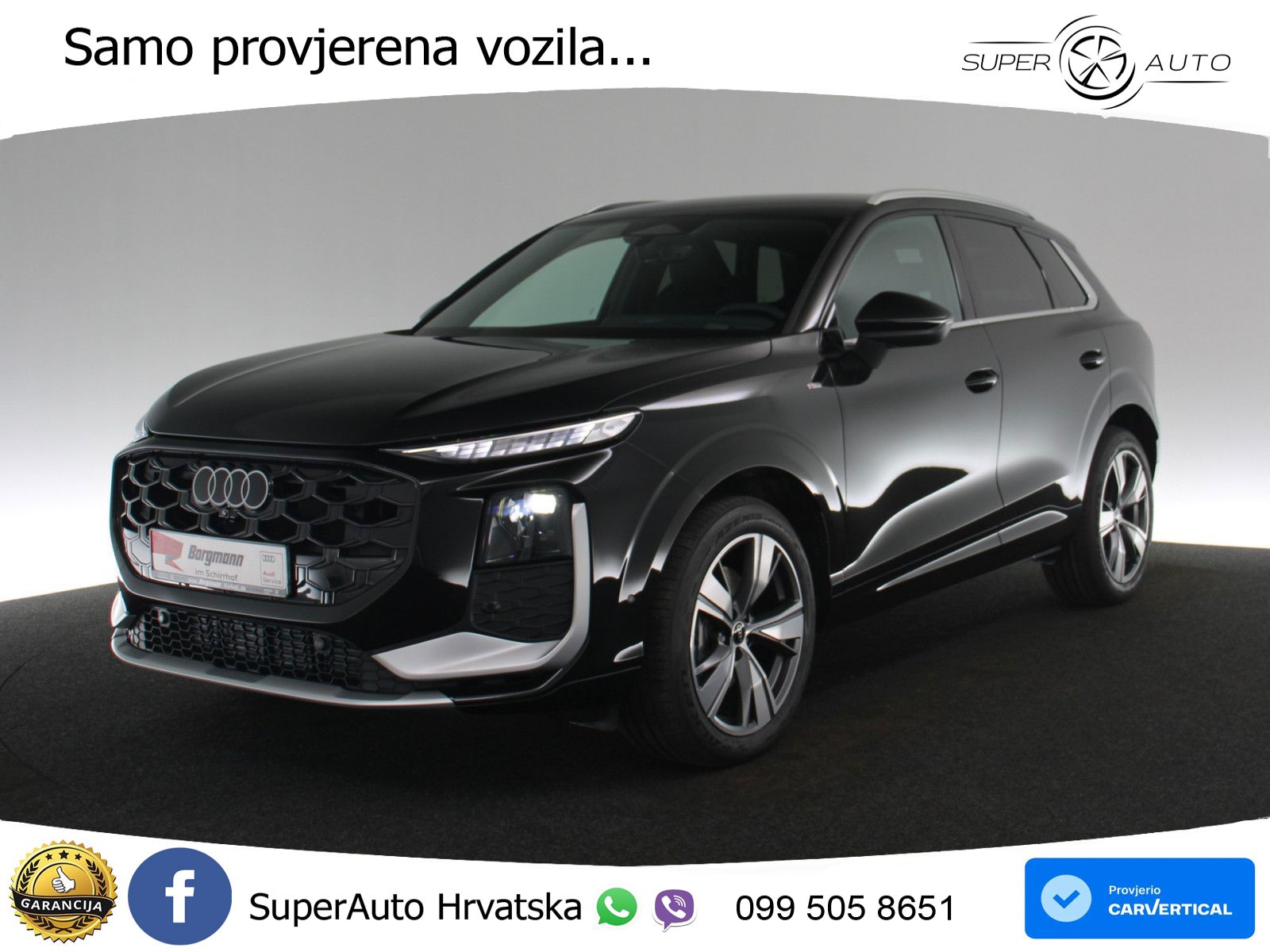 Audi Q3 2.0 TDI (150 KS) S tronic S line LED+GR SJED+ACC