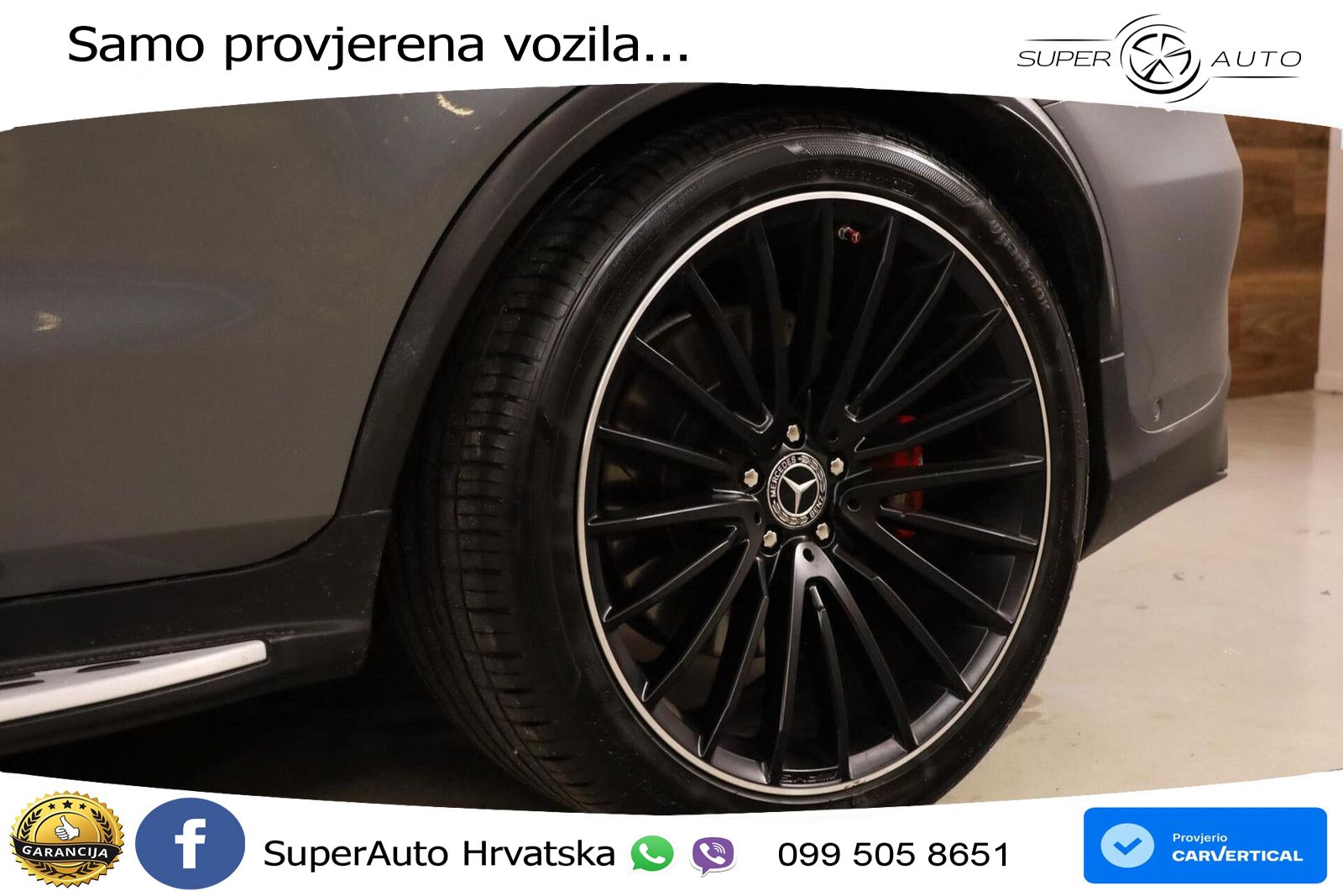 Mercedes AMG GLC 63 S V8 (510 KS) 4MATIC+ MCT LED+GR SJED+ACC