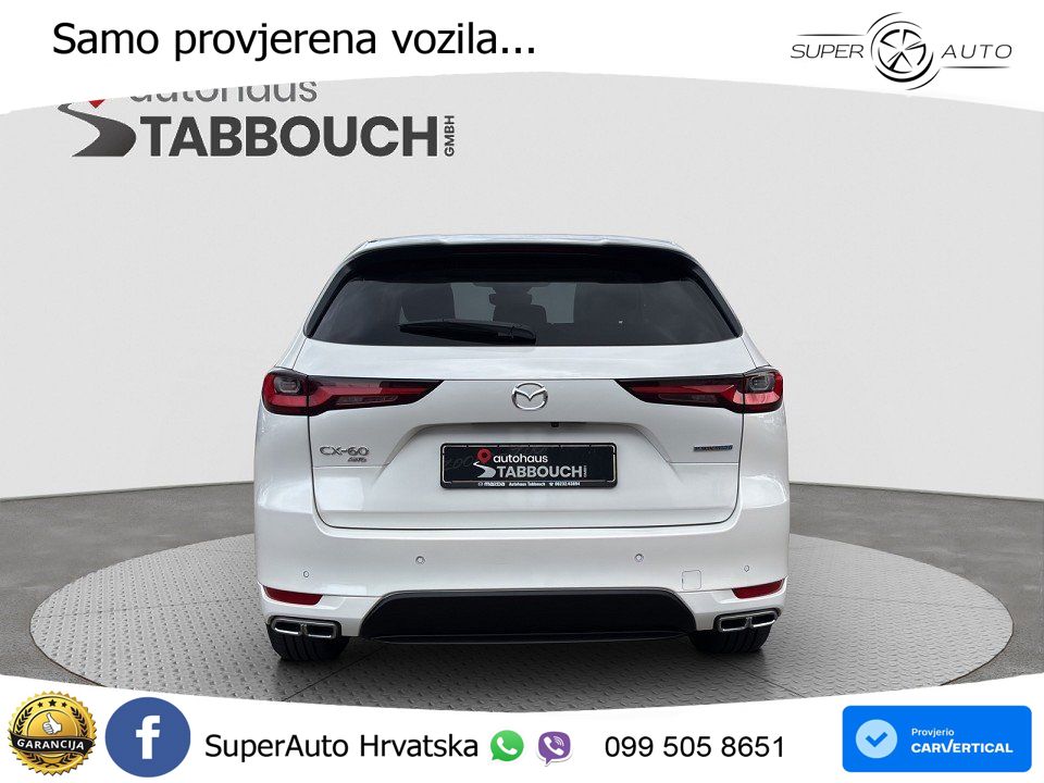 Mazda CX-60 2.5 e-Skyactiv (328 KS) AWD Automatic LED+GR SJED+ACC
