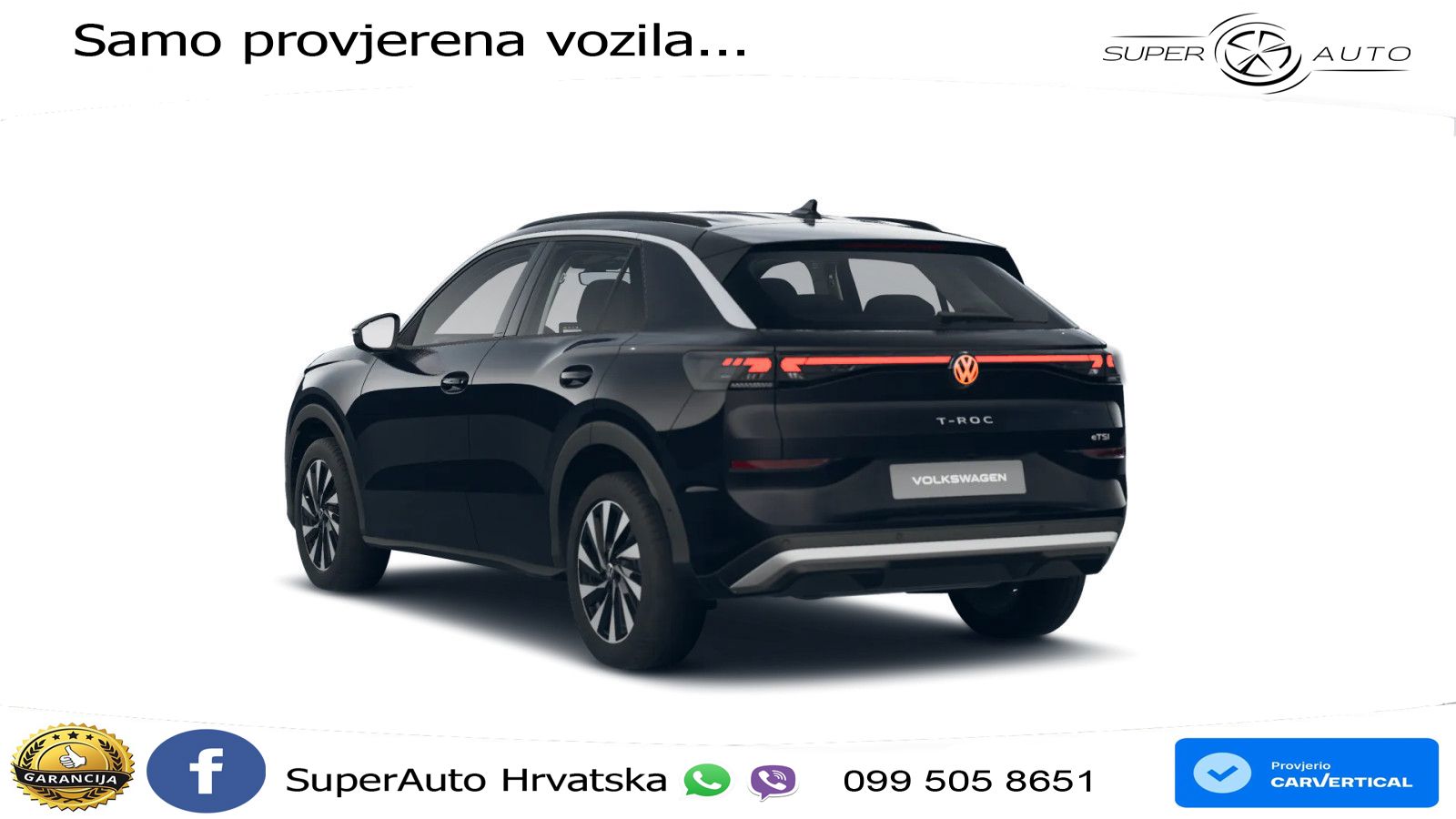 Volkswagen T-Roc 1.5 eTSI (150 KS)  DSG LED+GR SJED+ACC