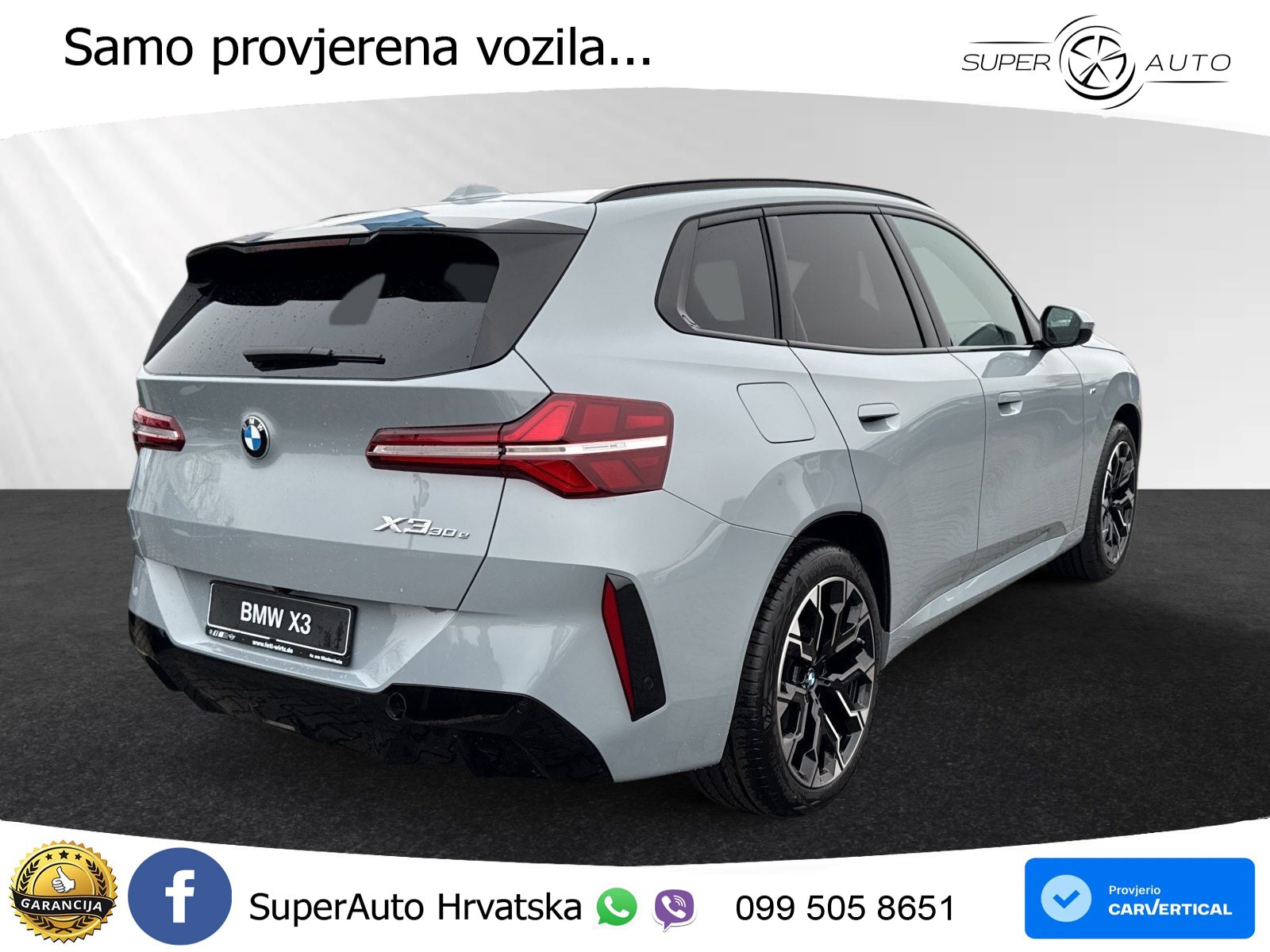 BMW X3 30e xDrive Steptronic M Sport LED+GR SJED+ACC