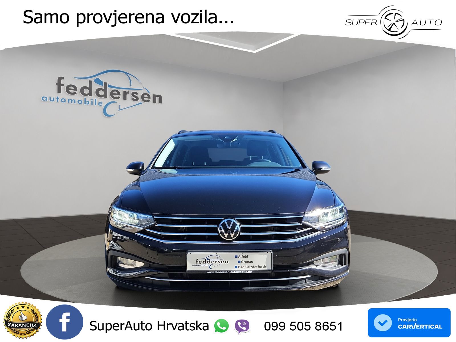 Volkswagen Passat Variant 2.0 TDI (150 KS) DSG Business LED+GR SJED+ACC