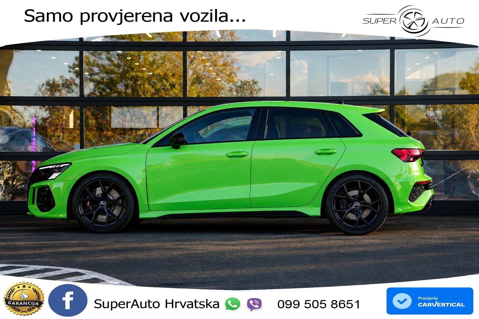 Audi RS3 Sedan 2.5 TFSI (400 KS) quattro S tronic