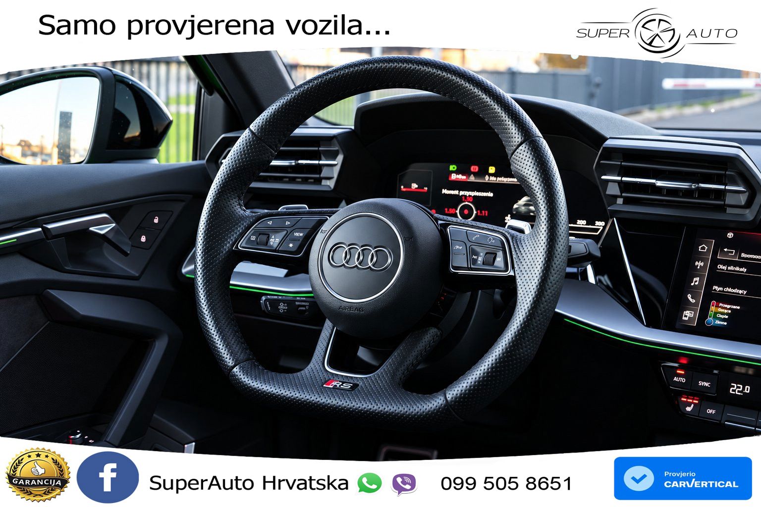 Audi RS3 Sedan 2.5 TFSI (400 KS) quattro S tronic