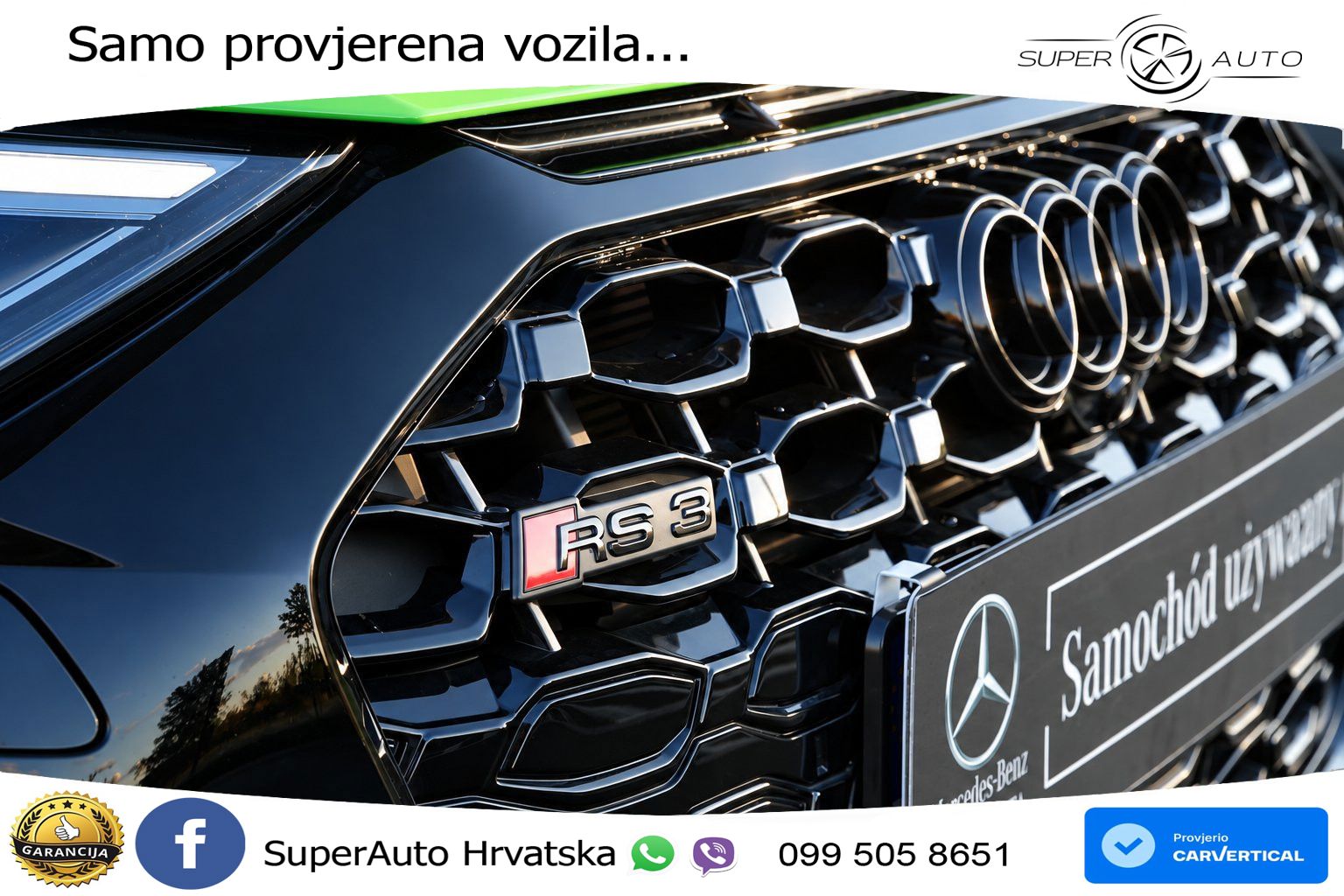 Audi RS3 Sedan 2.5 TFSI (400 KS) quattro S tronic