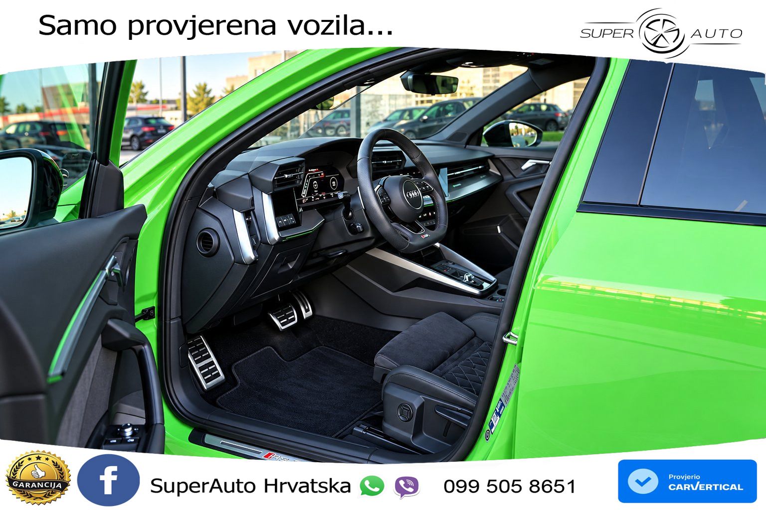 Audi RS3 Sedan 2.5 TFSI (400 KS) quattro S tronic