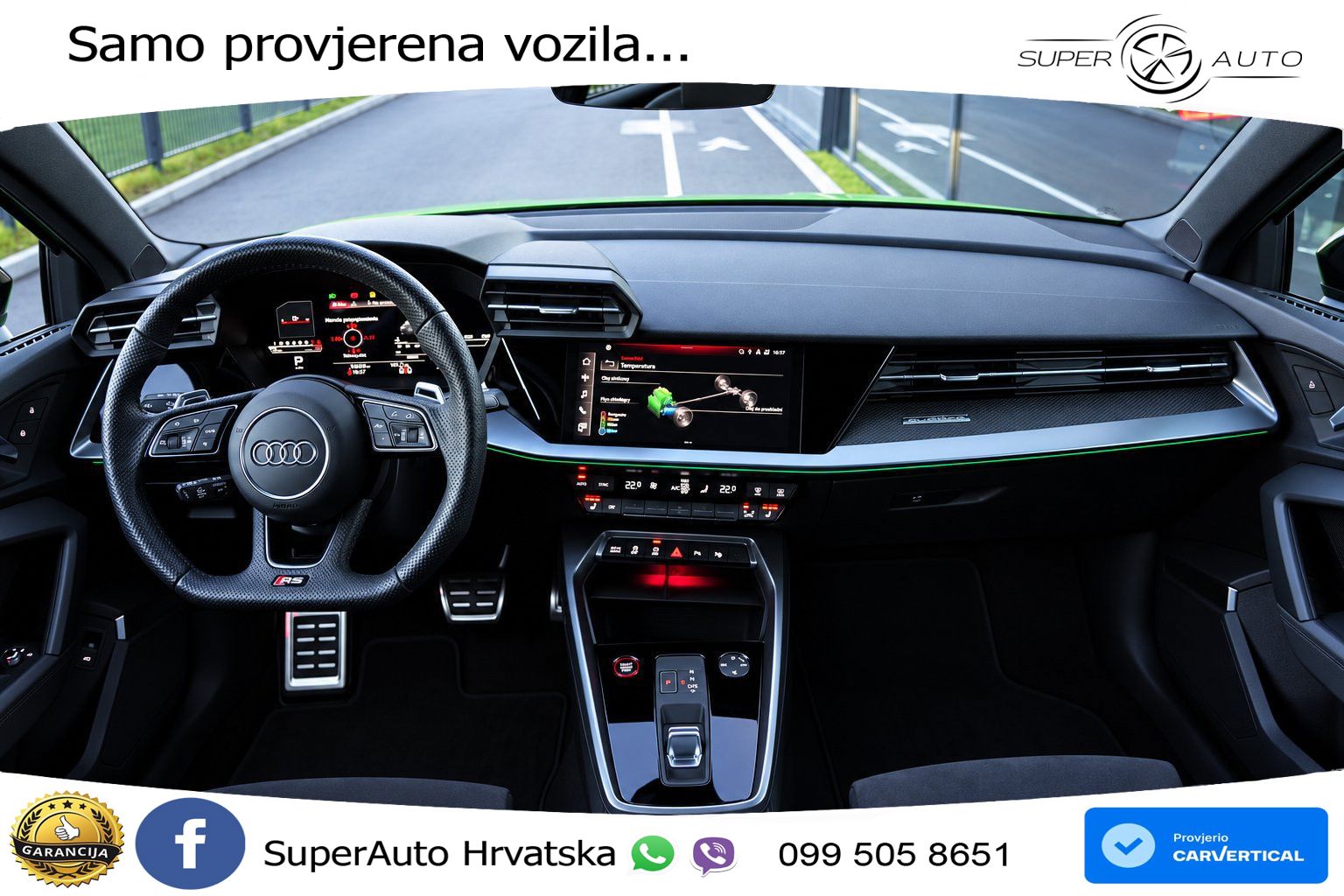 Audi RS3 Sedan 2.5 TFSI (400 KS) quattro S tronic