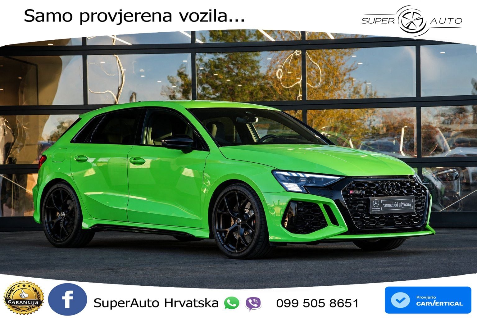 Audi RS3 Sedan 2.5 TFSI (400 KS) quattro S tronic