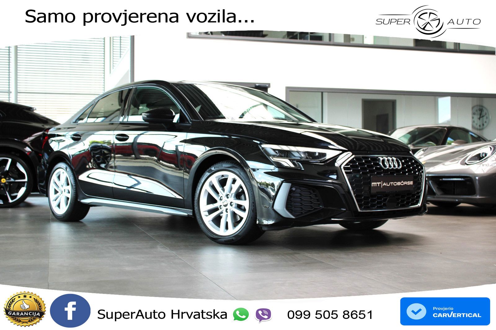 Audi A3 Limuzina 35 TFSI (150 KS) S tronic S line LED+GR SJED+ACC