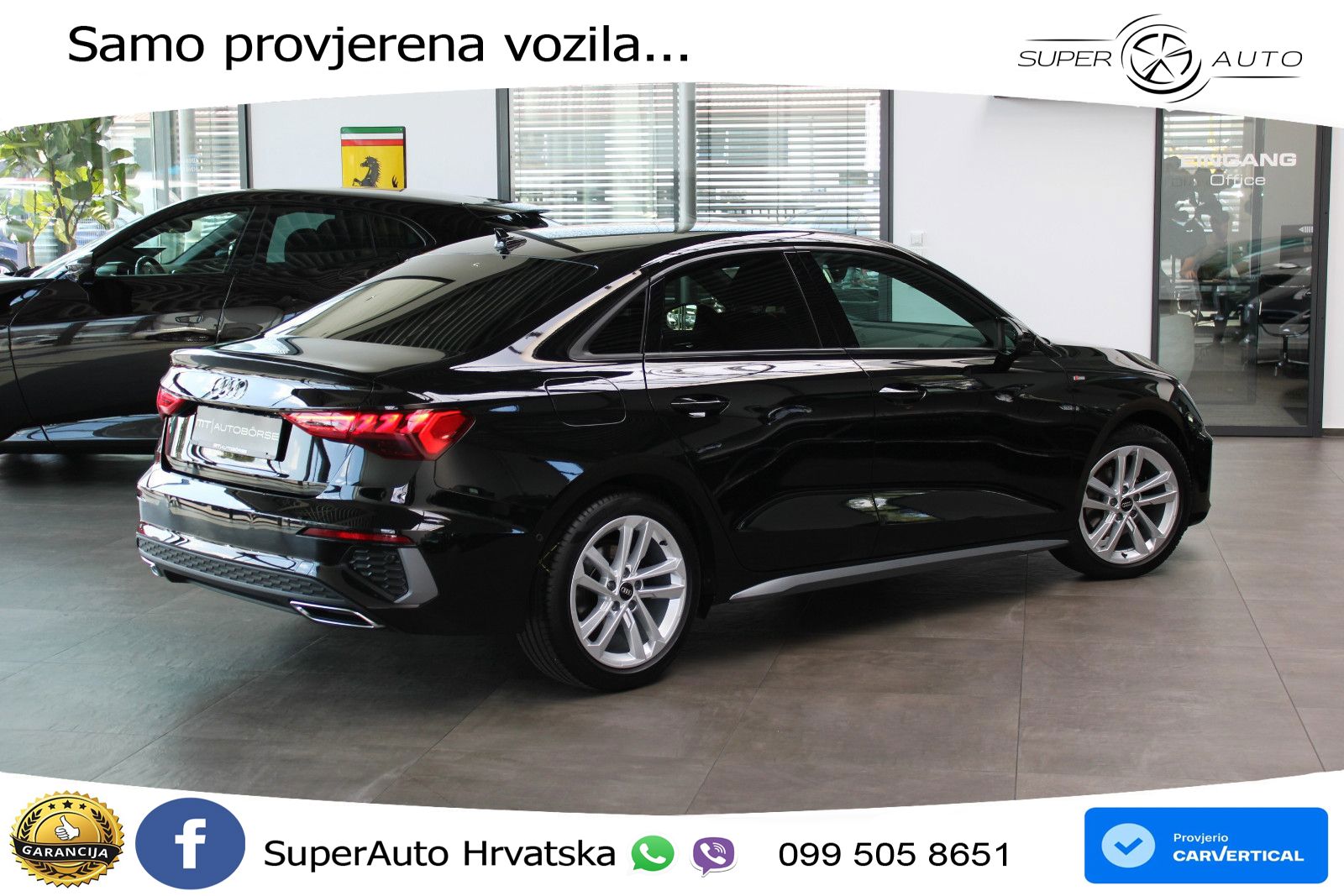 Audi A3 Limuzina 35 TFSI (150 KS) S tronic S line LED+GR SJED+ACC