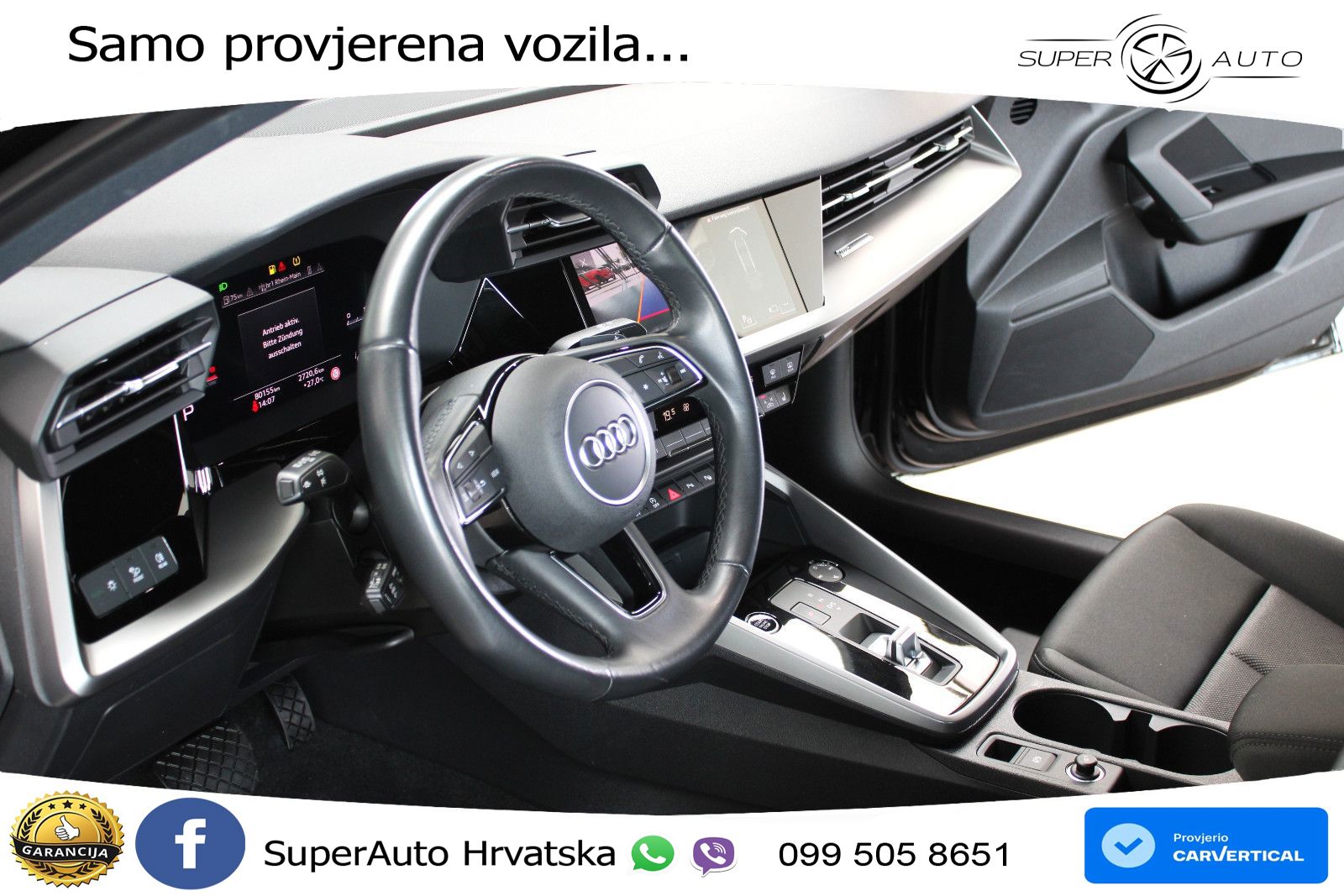 Audi A3 Limuzina 35 TFSI (150 KS) S tronic S line LED+GR SJED+ACC